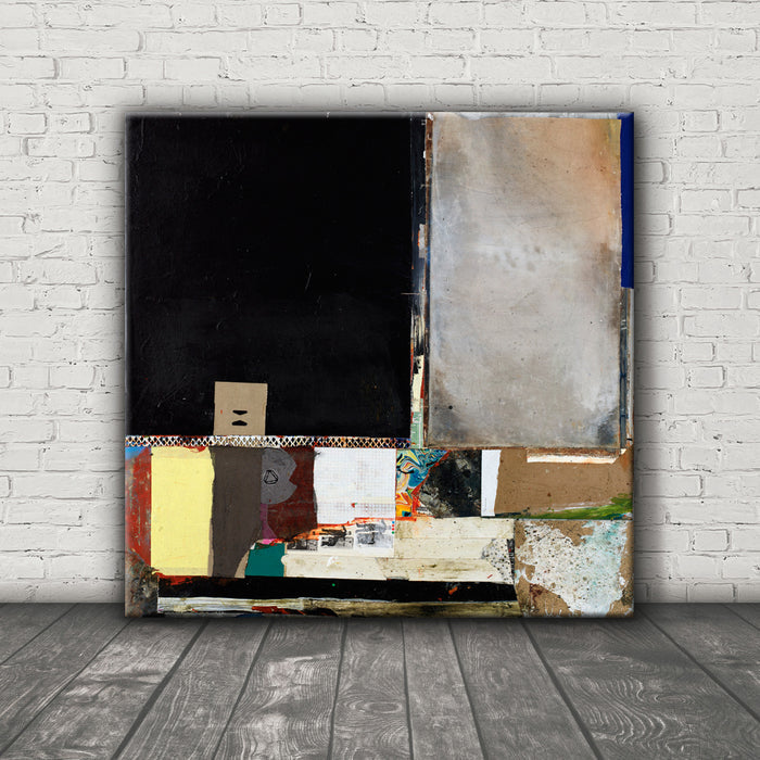 #060804 <br> Title: Getting Even <br> Mixed Media Art Print