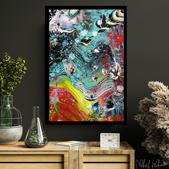 #122104-a <br> False Flags I <br> Canvas Art Print
