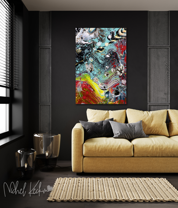 #122104-a <br> False Flags I <br> Canvas Art Print