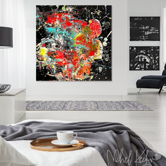 #122104<br> False Flags <br> Canvas Art Print