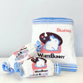 3 Piece Dog Toy White Bunny Candy Interactive/Nosework | Asian Snack Food Theme-Blushiez-The Bullish Store