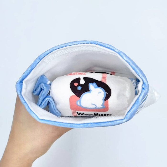 3 Piece Dog Toy White Bunny Candy Interactive/Nosework | Asian Snack Food Theme-Blushiez-The Bullish Store