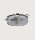 6 QT Stainless Steel Rondeau with Lid