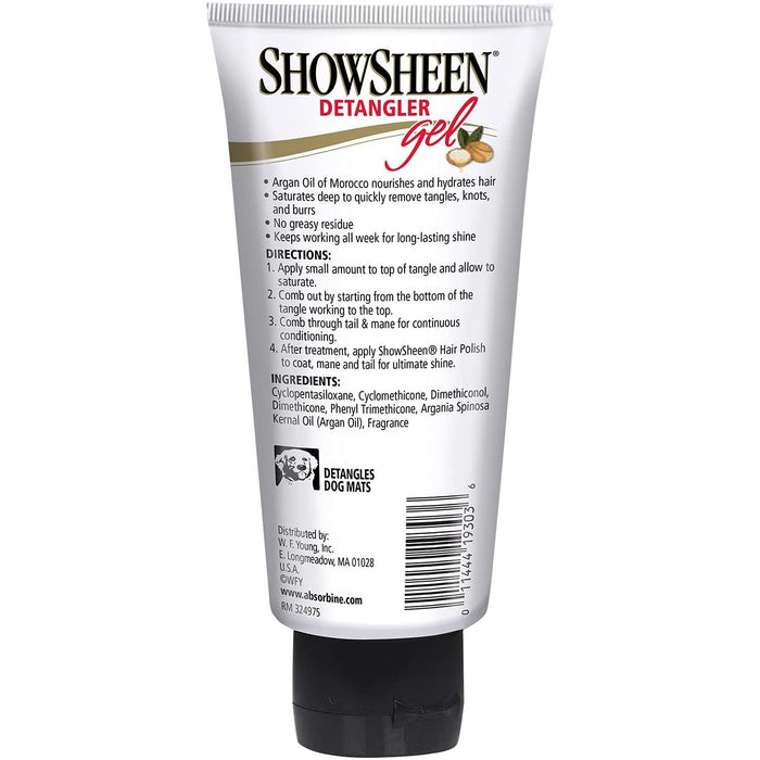 Absorbine ShowSheen Detangler Gel 4 oz. Absorbine