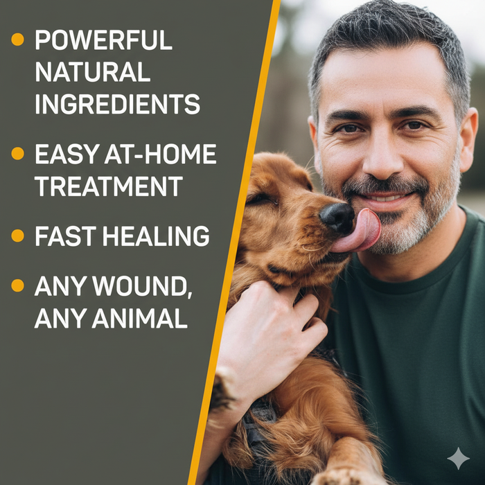 Absorbine Silver Honey Spray Gel Dogs Cats Hot Spot Wound Care Antibiotic-Free 8 oz.