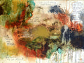 Michel Keck's canvas scripture abstract art prints made from her original Abstract Scripture Paintings.