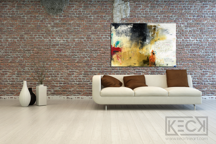 RELIGIOUS CANVAS ART PRINTS WITH SCRIPTURE and bible verse and cross art BY MICHEL KECK