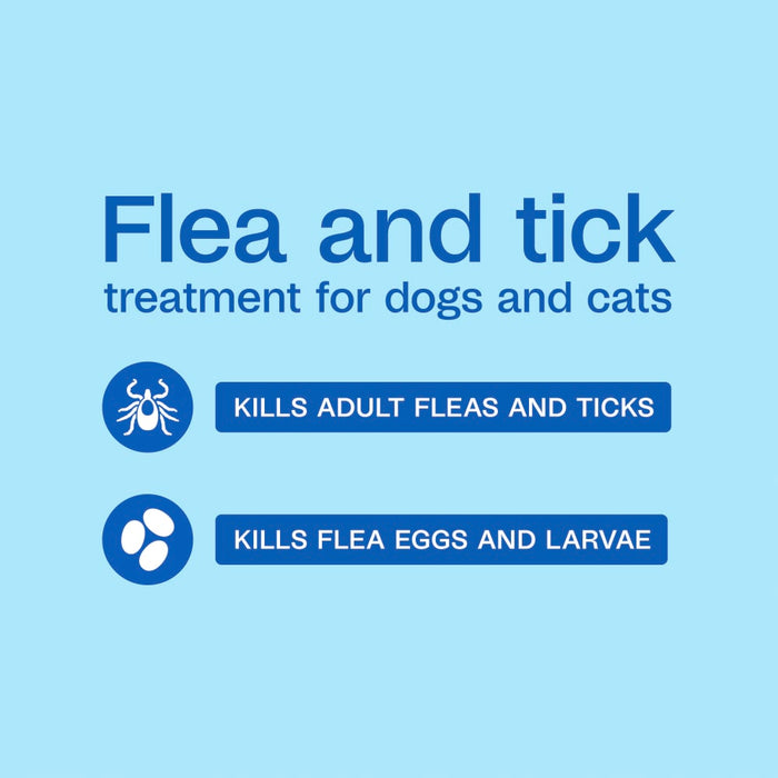 Adams Flea & Tick Spray for Dogs & Cats 16 oz. Kills Fleas Eggs Larvae Ticks