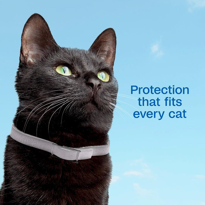 Adams Plus Flea & Tick Collar for Cats Water-Resistant Up to 7 Months Protection