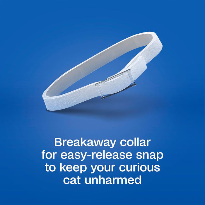 Adams Plus Flea & Tick Collar for Cats Water-Resistant Up to 7 Months Protection