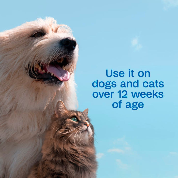 Adams Plus Pyrethrin Dip for Dogs Cats Puppies Kittens 4 oz.