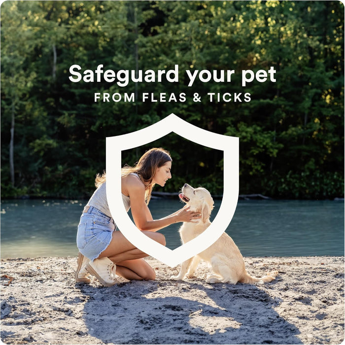 Advecta Ultra Flea Tick Dogs Medium 4 Month Supply Waterproof Topical Kills Fast