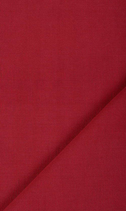 Cotton Window Treatments Fabric By the Metre (Red)