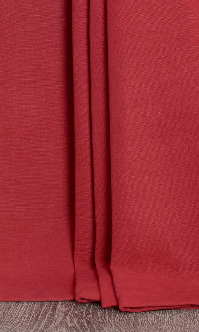 Cotton Fabric Material By the Metre (Red)