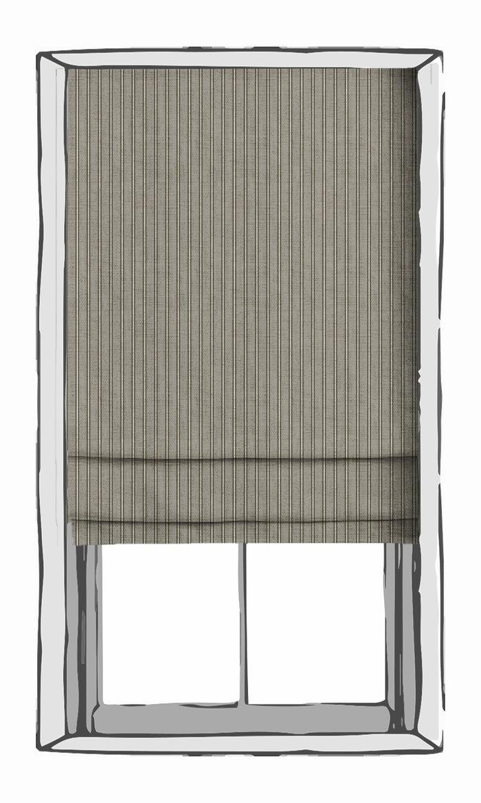 Modern Striped Drapes (Beige/ Brown) Extra Long Short Wide