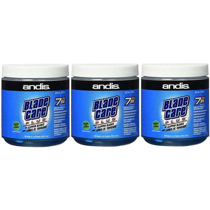 Andis Blade Care Plus Dip Jar 16 oz. 3-Pack Andis