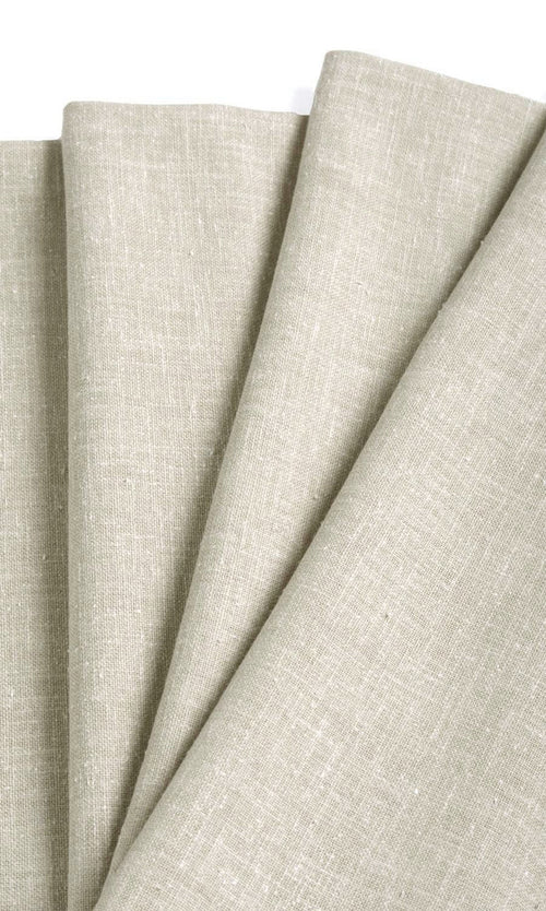 Poly-Cotton Blend Window Treatments Fabric By the Metre (Warm Beige)