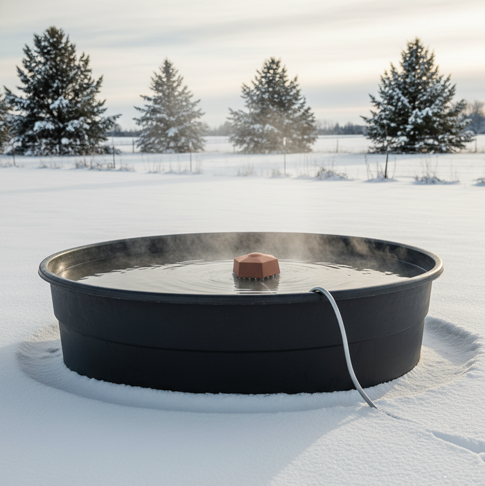 API 3-in-1 De-Icer 1500W Floating Sinking Drain Plug Stock Tank Heater 100–300gal