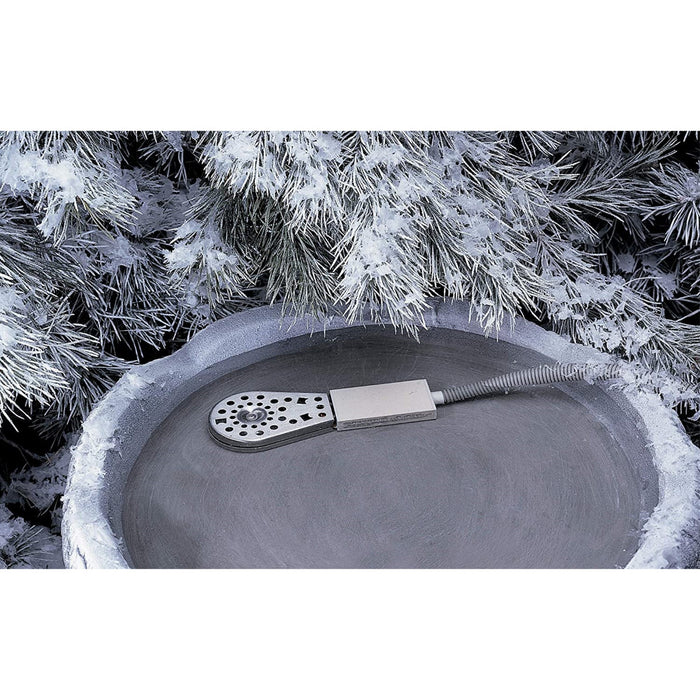 API Bucket & Bird Bath De-Icer 200W Safe Thermostat Water Heater Outdoors