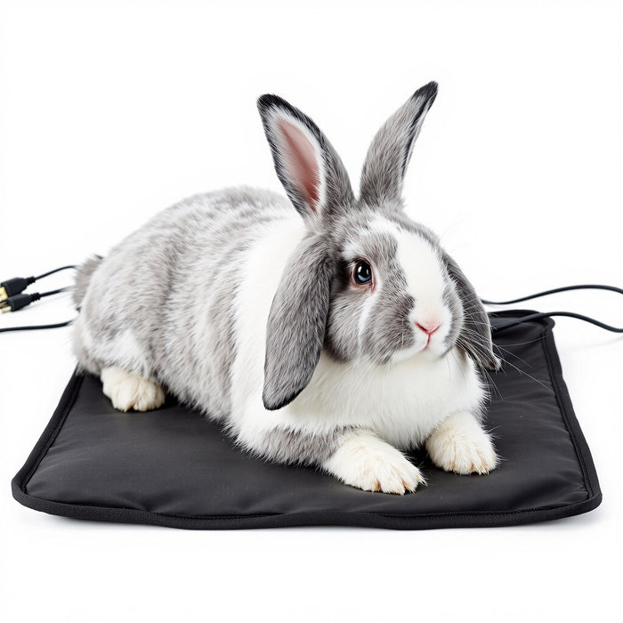 API Extra Small Plastic Heated Pet Mat for Pets 9"x 12" 2-Pack Thermostat Controlled, Weather-Resistant, Anti-Chew Cord