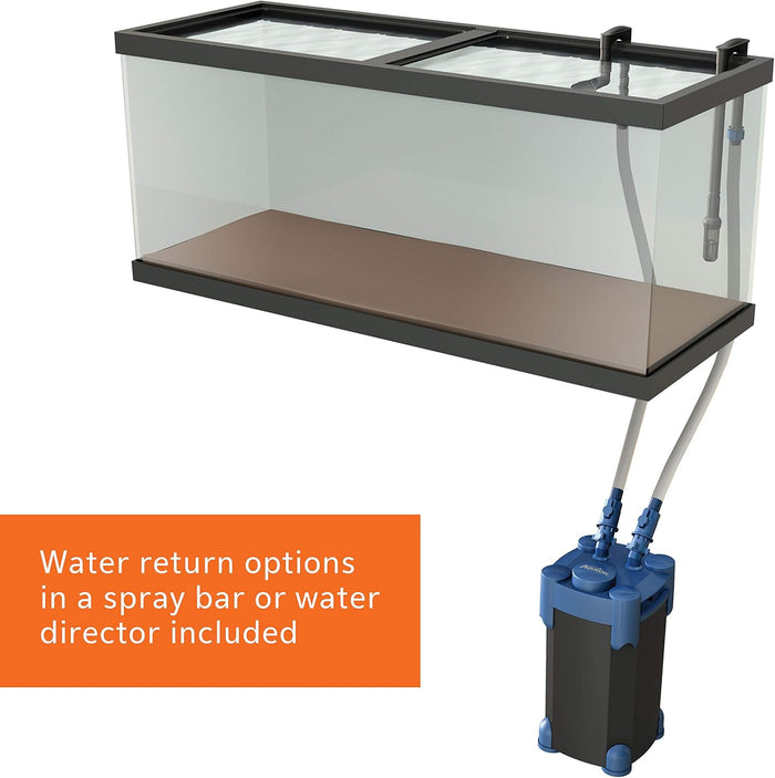 Aqueon QuietFlow Canister Filter for 100-150 Gallon Aquariums