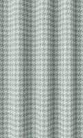 Houndstooth Print Home Décor Fabric By the Metre (Blue/ White)