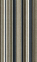 Striped Home Décor Fabric By the Metre (Navy Blue/ Brown)