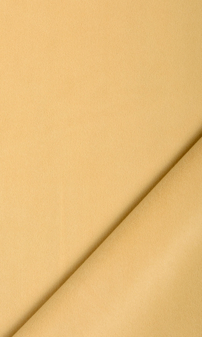 Velvet Curtains (Pale Yellow) Extra Long Short Wide