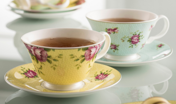 Aynsley Archive Rose Afternoon Teaset 1