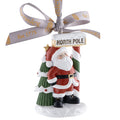 Aynsley Santa at the North Pole Hanging Ornament