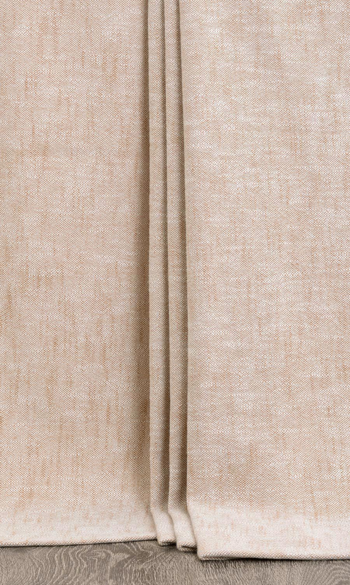 Plain Cotton Window Treatments Fabric By the Metre (Natural Oatmeal Beige)