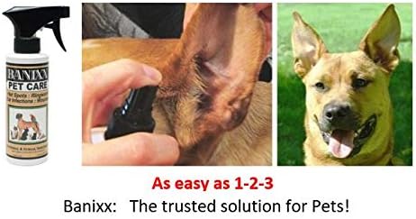 Banixx Pet Care Spray 8 oz – Skin & Coat Care Solution – USA Made