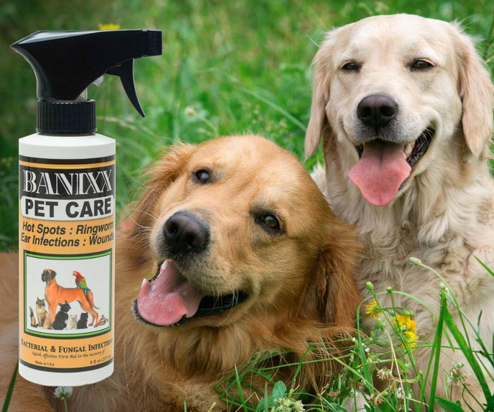 Banixx Pet Care Spray 8 oz – Skin & Coat Care Solution – USA Made