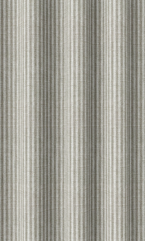 Modern Striped Drapes (Grey/ White)