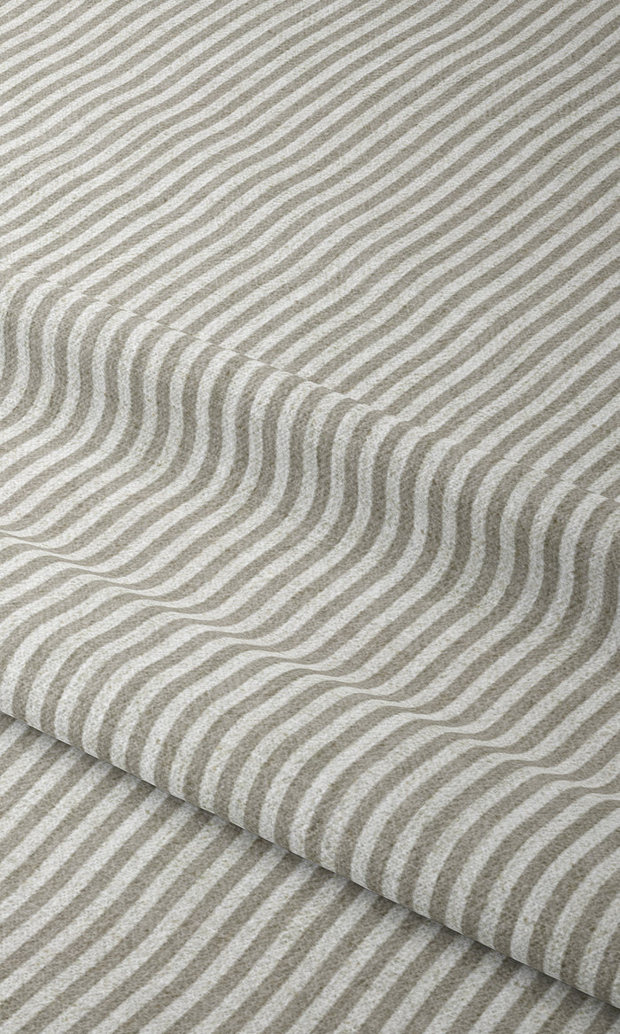 Modern Striped Drapes for Living, Bedroom, Kitchen, Bathroom (Grey/ White)