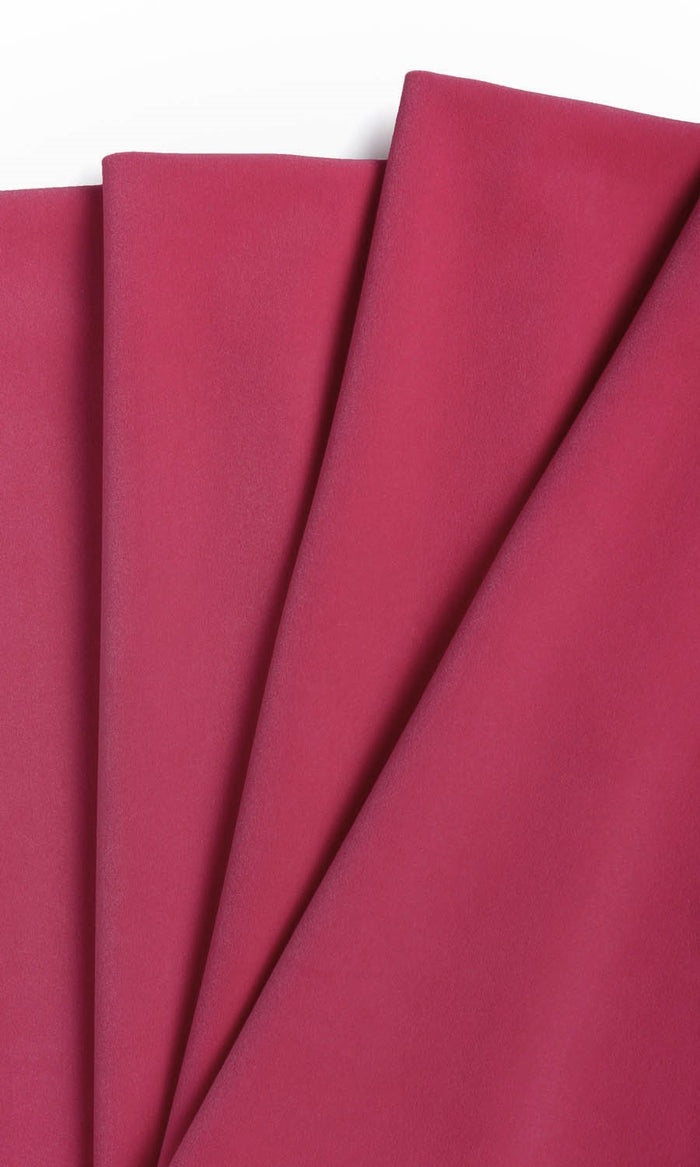 Velvet Pinch Pleat, Rod Pocket, Eyelet Curtains (Hot Pink)