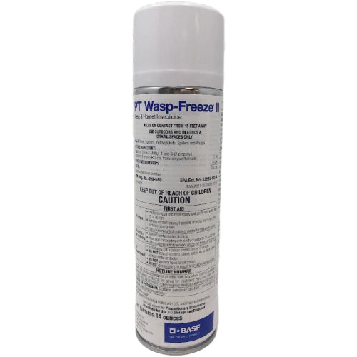 BASF PT Wasp-Freeze II Wasp & Hornet Spray with 15 ft Range 14 oz.