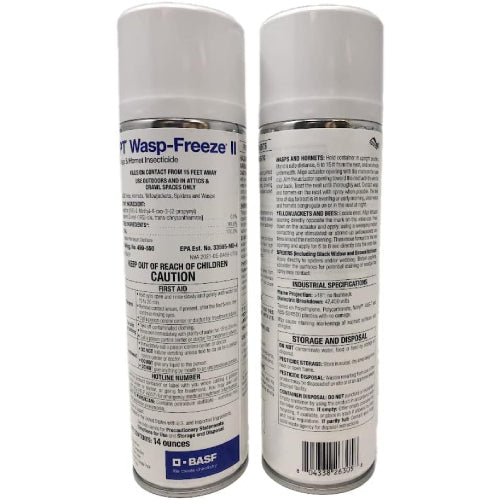 BASF PT Wasp-Freeze II Wasp & Hornet Spray with 15 ft Range 14 oz.