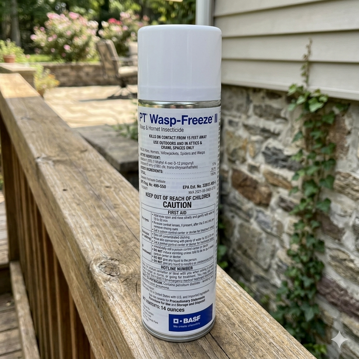 BASF PT Wasp-Freeze II Wasp & Hornet Spray with 15 ft Range 14 oz.