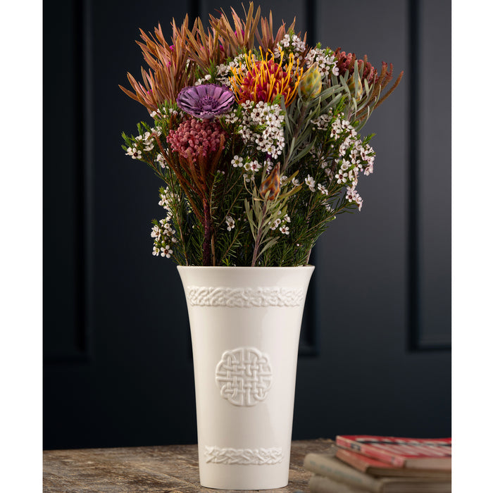 Belleek Classic Dara Celtic Knot Vase