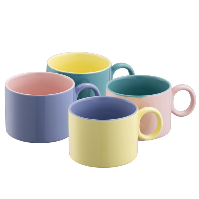 Belleek Living Hoopla Mugs Set of 4