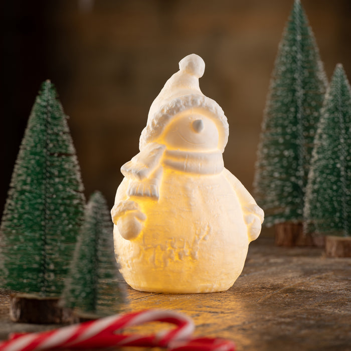 Belleek Living LED Snowman
