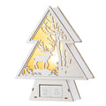 Belleek Living Reindeer Advent Wooden LED