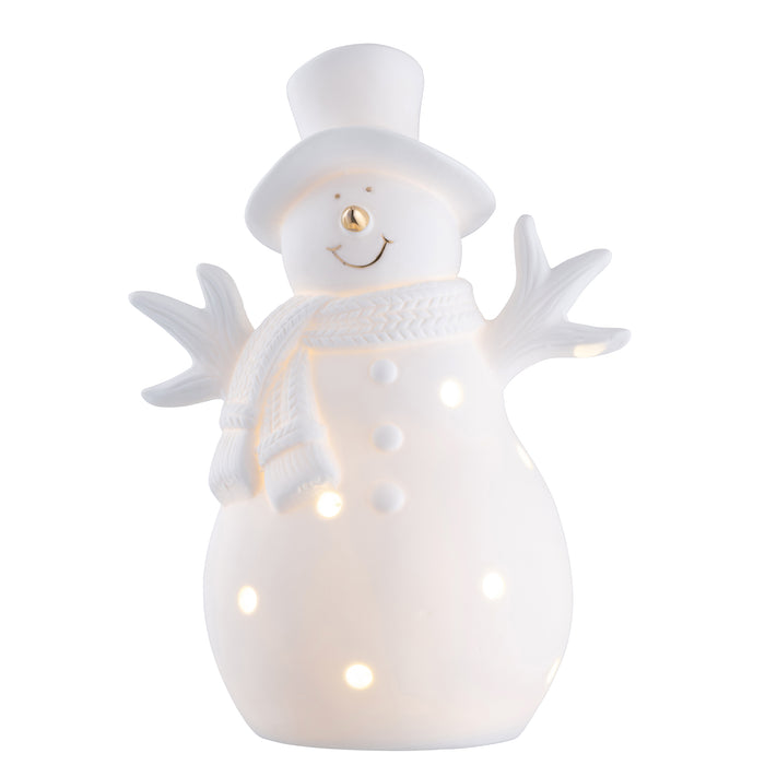 Belleek Living Snowman LED