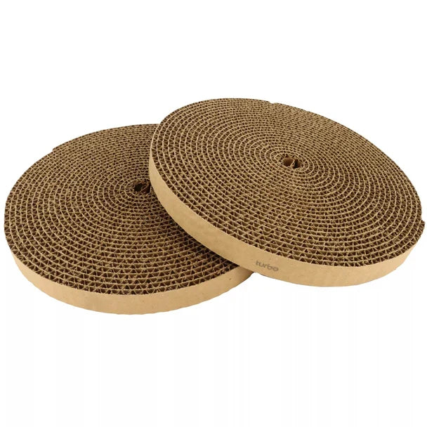 Bergan Turbo Cat Scratcher or Star Chaser Replacement Scratch Pads 2-Pack