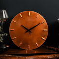 Blowtorch Patina Copper Wall Clock