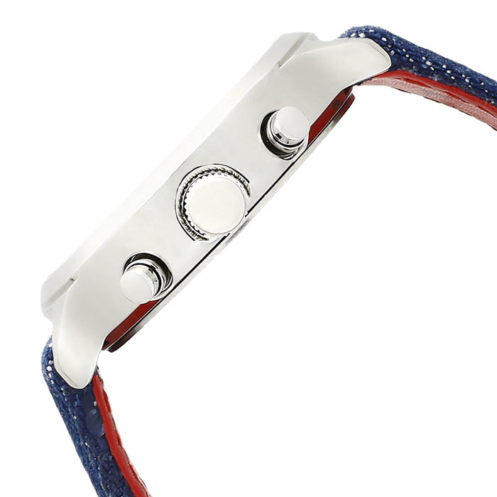 Blue Dial Blue Denim Strap Watch 6179SL02