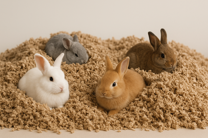 Boxo Comfort Recycled Paper Small Animal Bedding, Brown, 51L