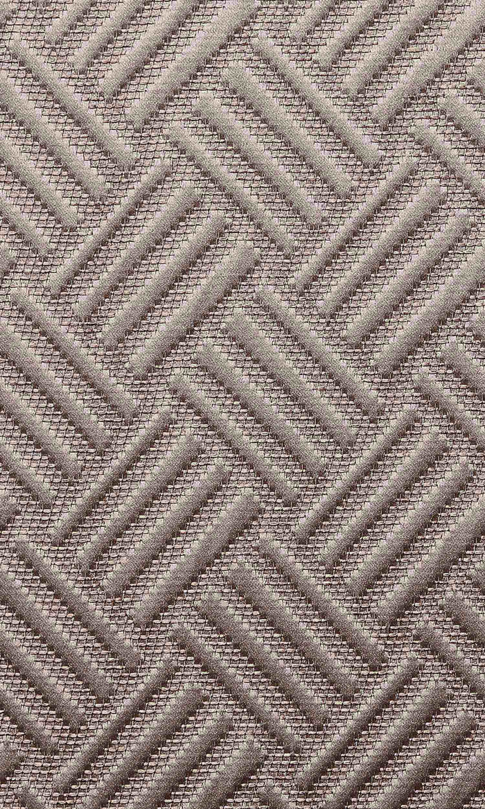 Silk Blend Pinch Pleat, Rod Pocket, Eyelet Curtains (Caramel/ Beige)