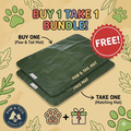 Buy 1, Get 1 FREE | PoochPads Indoor Turf Replacement Dog Potty Pad Medium 18" x 28" Reusable